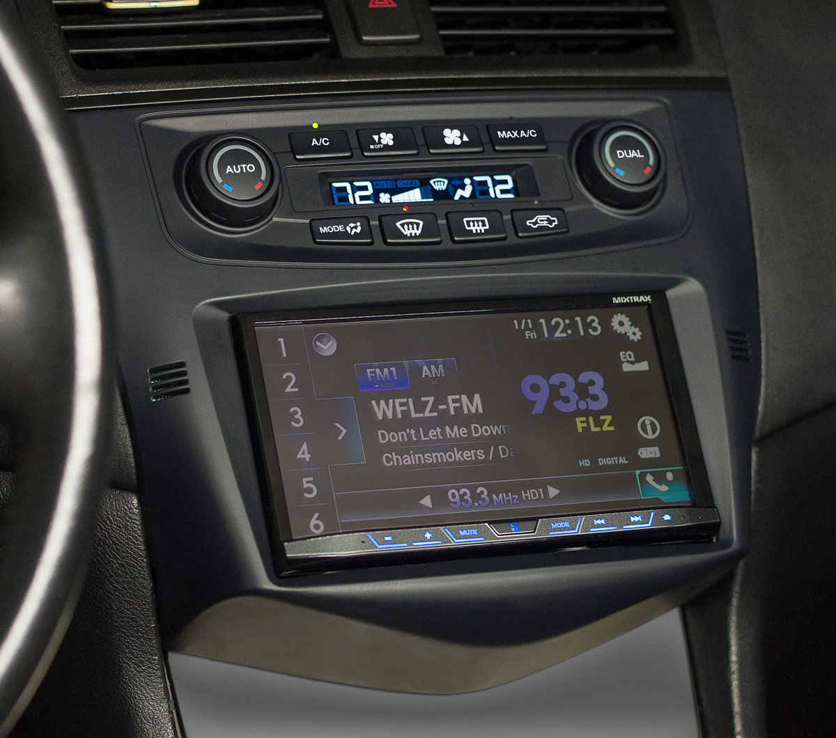 Honda Accord Sedan 08-12 with digital climate control Dash Kit Trim HNDA-8A 