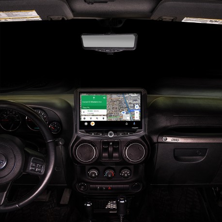 RadioPRO Advanced Installation Kit with Integrated Controls For Jeep Wrangler JK