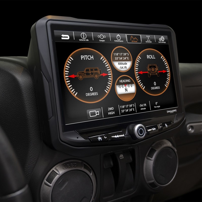 RadioPRO Advanced Installation Kit with Integrated Controls For Jeep  Wrangler JK - PAC