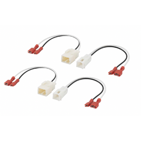 Speaker Connector Adapter Harness Bundle - Pair for Midrange & Tweeter
