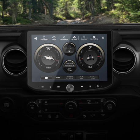 RadioPRO Advanced Installation Kit with Integrated Controls For Jeep Wrangler JL and Gladiator JT for HORIZON10®