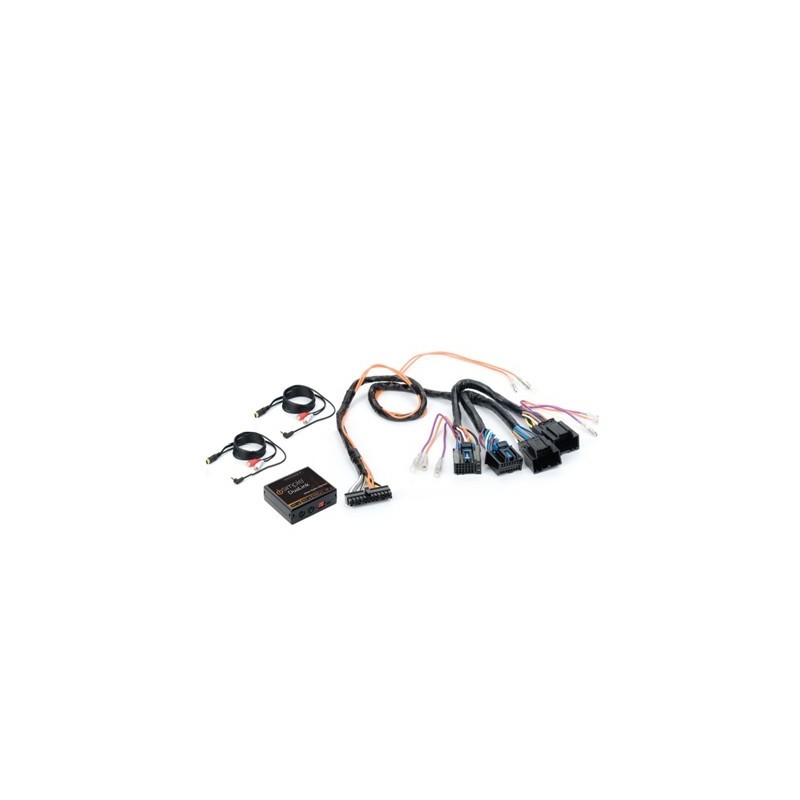 Dual Auxiliary Audio Input Interface for Select General Motors 