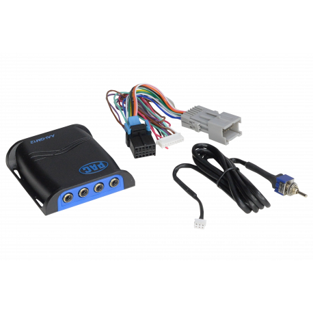 Dual Auxiliary Audio Input Interface for Select General Motors Vehicles