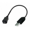 OEM USB port retention cable for select GM and Chrysler vehicles